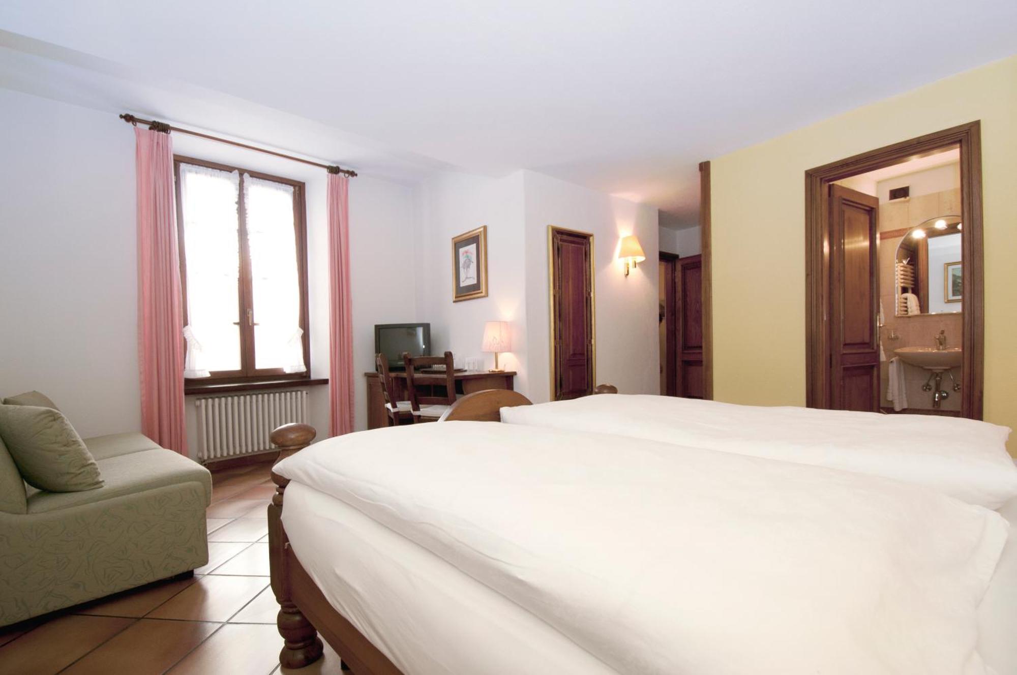 Albergo Ristorante Della Posta Morcote Eksteriør billede