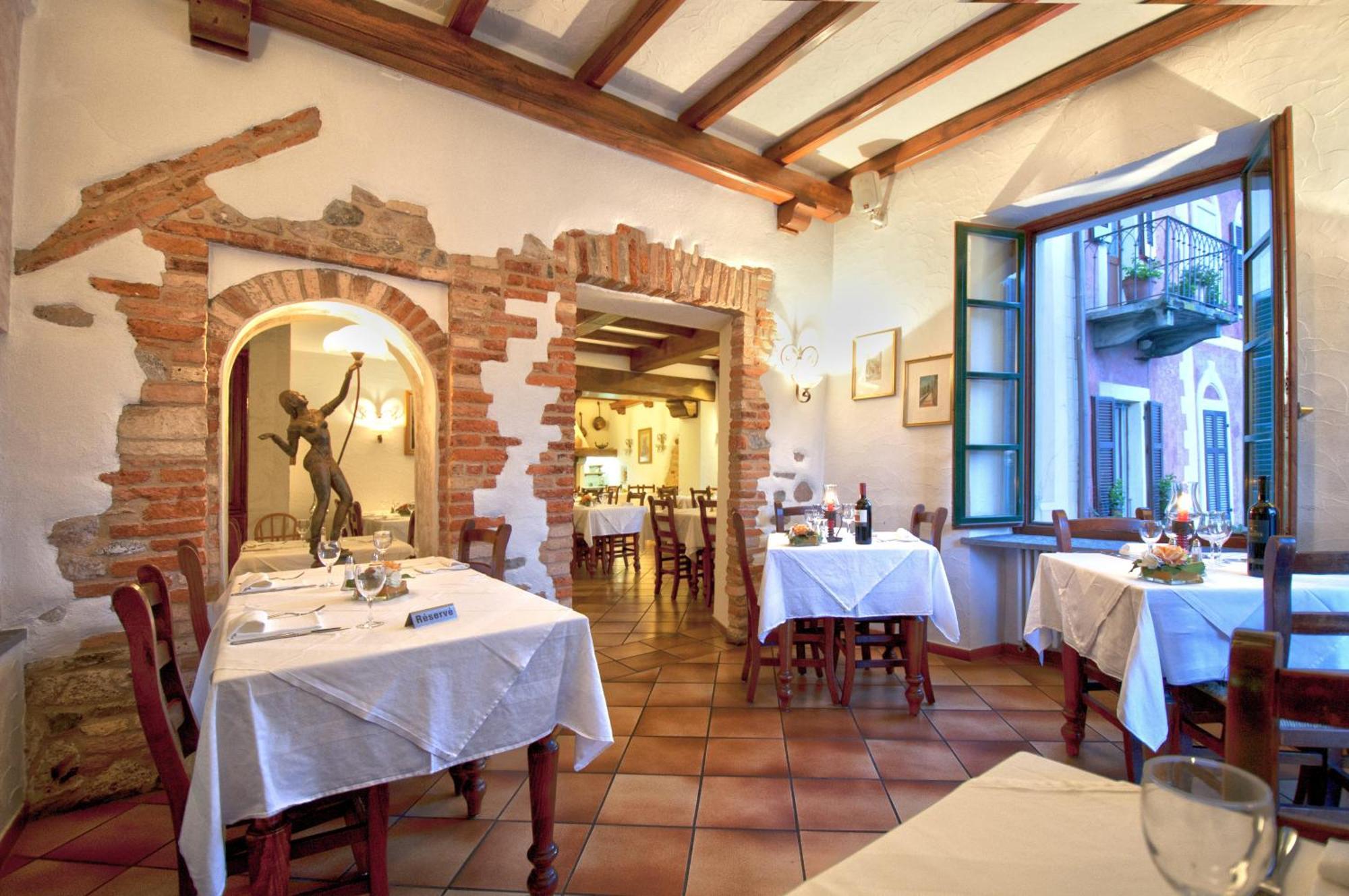 Albergo Ristorante Della Posta Morcote Eksteriør billede